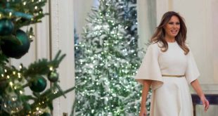 Melania Trump Casa Alba Craciun