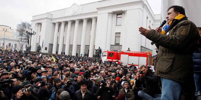 Mihail Saakaşvili | foto Vladimir Shtanko / Anadolu Agency