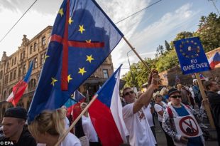 cehia protest anti UE