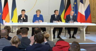 intalnire Putin Merkel Macron Zelenski Ucraina