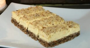 prajitura cu nuca si crema de oua